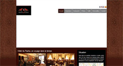 Desktop Screenshot of hotelpacha.net